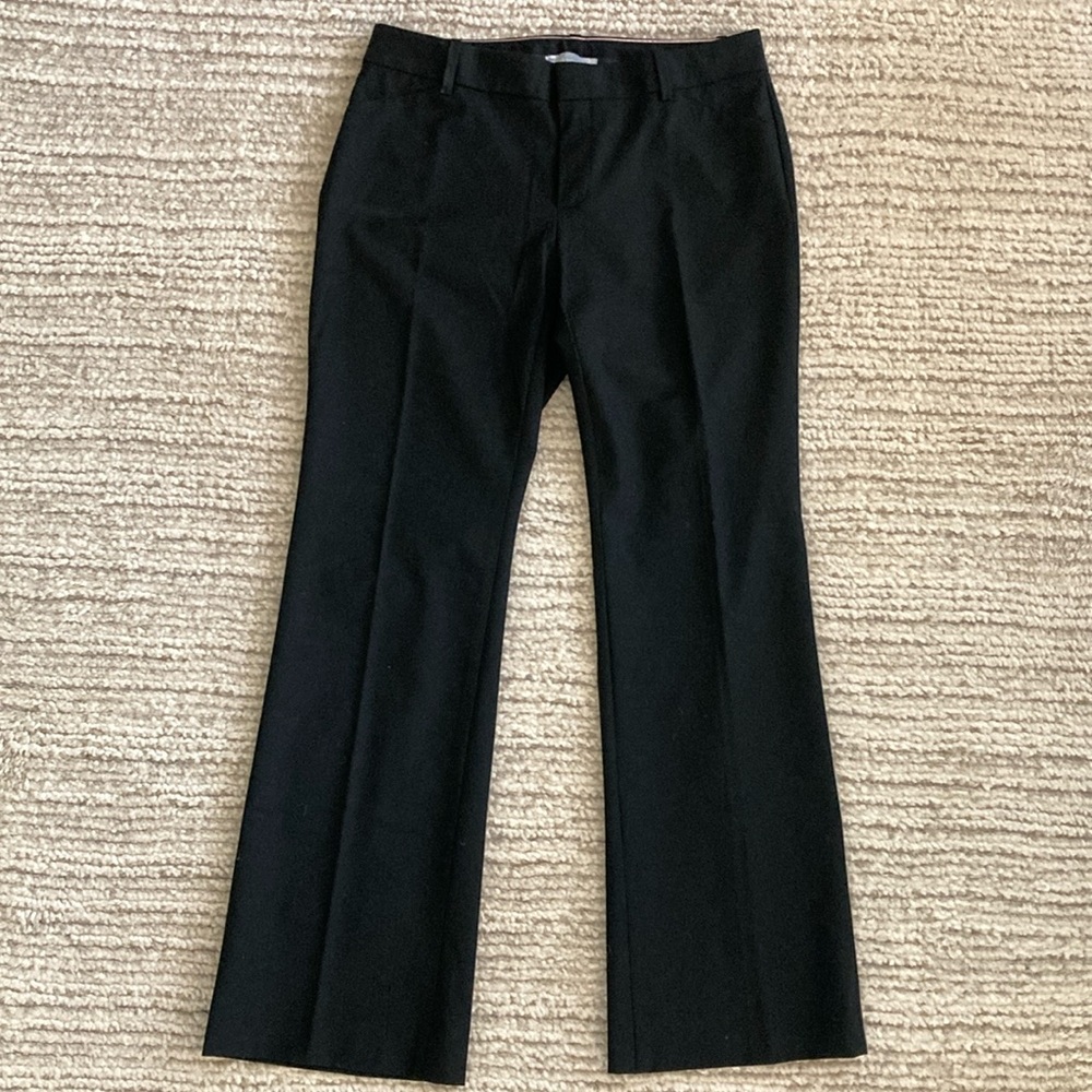 Gap curvy boot cut black slacks